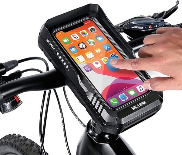 Çantë kornize biçiklete Wildman FK4, mbajtëse për biçikletë, e zezë