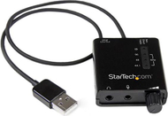 Kartë zanore StarTech Sound Card, USB 2.0, audio 5.1, e zezë