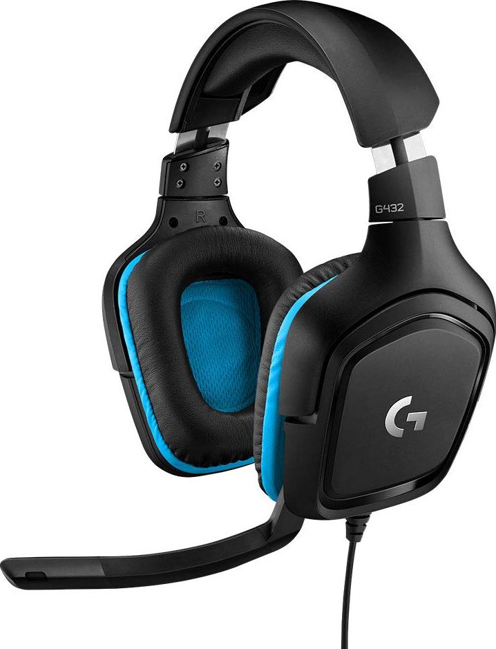 Kufje Logitech G432 (981-000770), të zeza