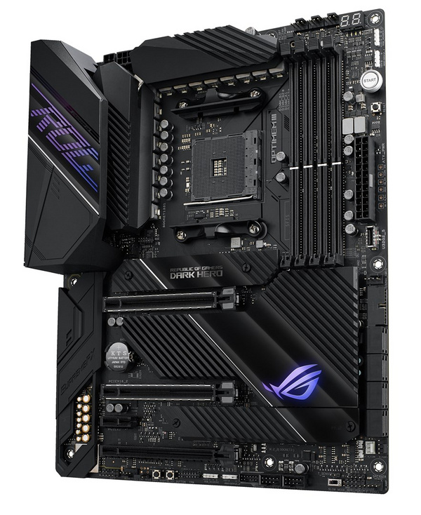 Pllakë amë ASUS ROG Crosshair VIII Dark Hero AMD X570 Socket AM4 ATX