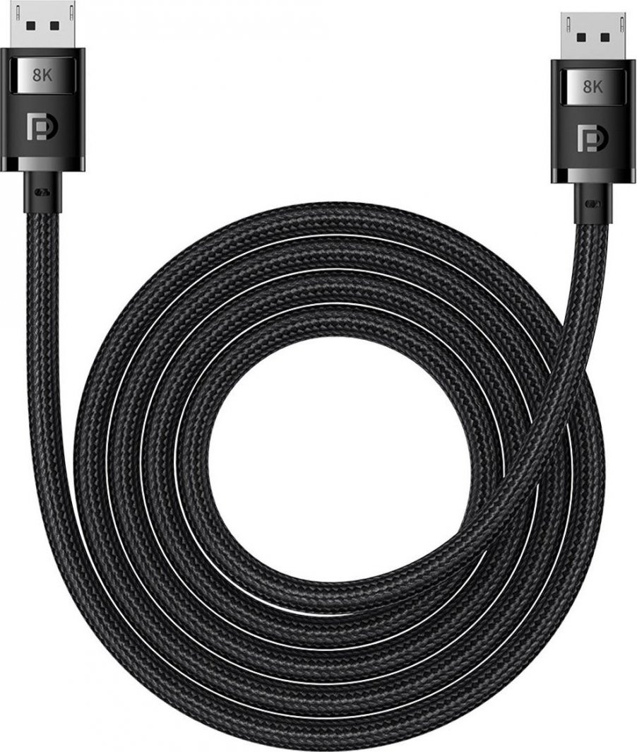 Kabllo DisplayPort Baseus High Definition, 1.5m, DP në DP, e zezë
