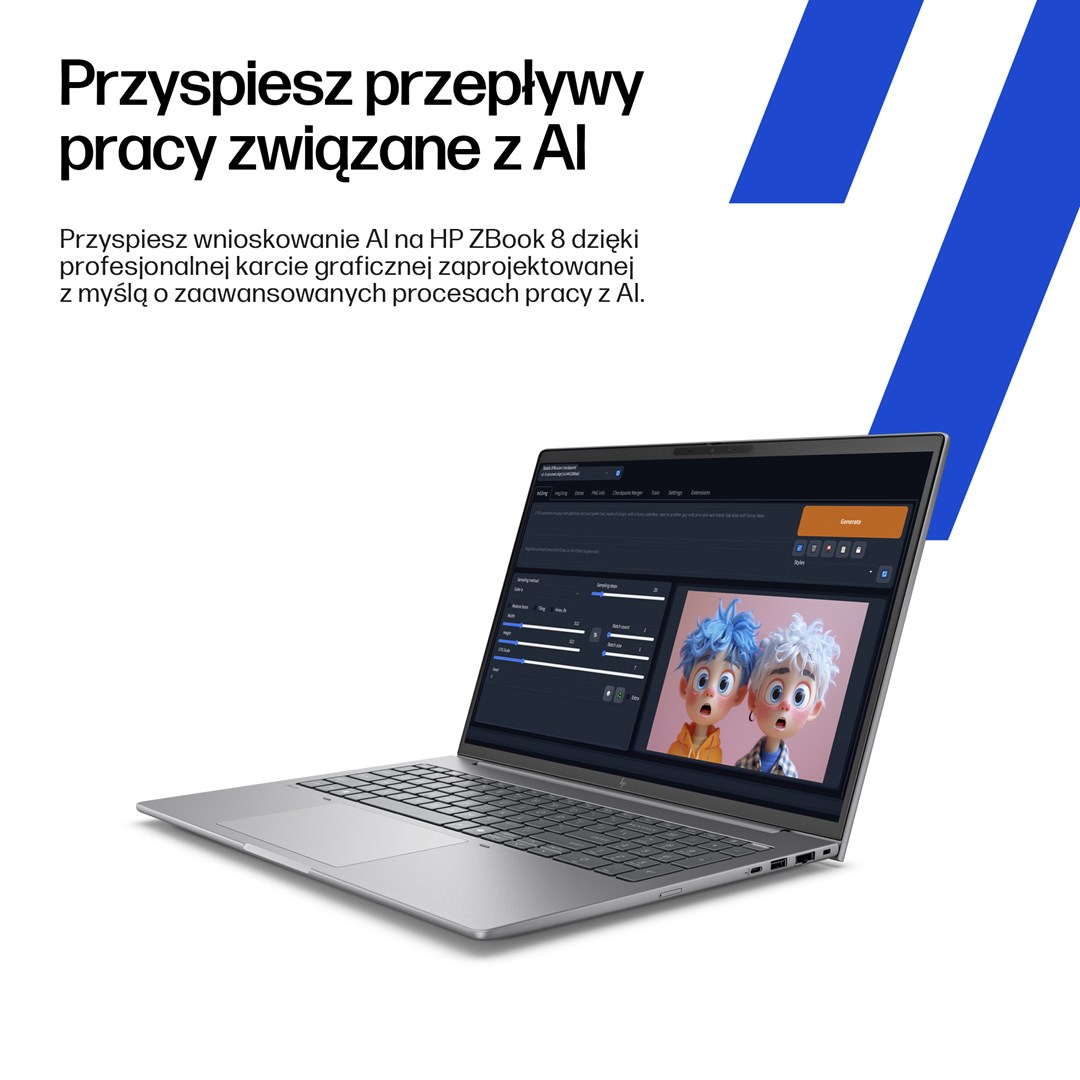Laptop HP ZBook Firefly 14 inch G11 A, Intel Core Ultra 7, 16GB RAM, 512GB SSD, RTX 500, argjendtë