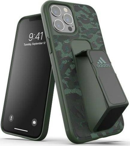 Mbrojtëse Adidas SP Grip Case Leopard për iPhone 12 Pro Max, e gjelbër e errët