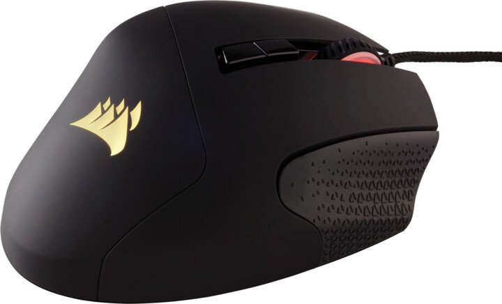 Mouse gaming Corsair Scimitar RGB Elite, 18000 DPI, 17 butona programueshëm, i zi