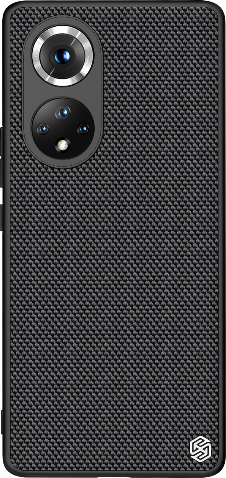 Mbrojtëse telefoni Nillkin Textured Case për Honor 50 Pro, PC TPU, fund najloni, e zezë