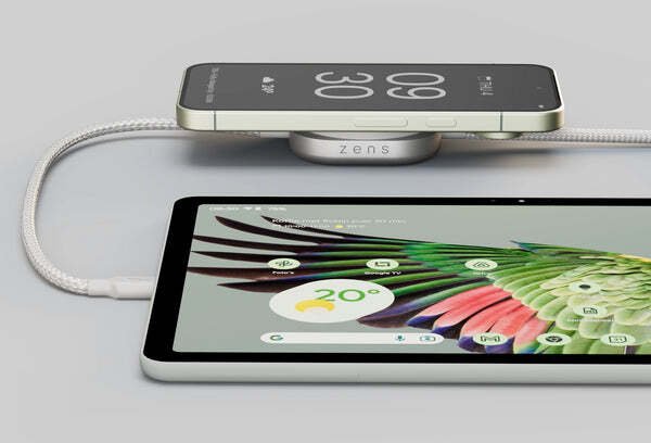 Kabllo karikimi Zens USB C Pro 2, USB C në USB C, 1.5m, e argjendtë