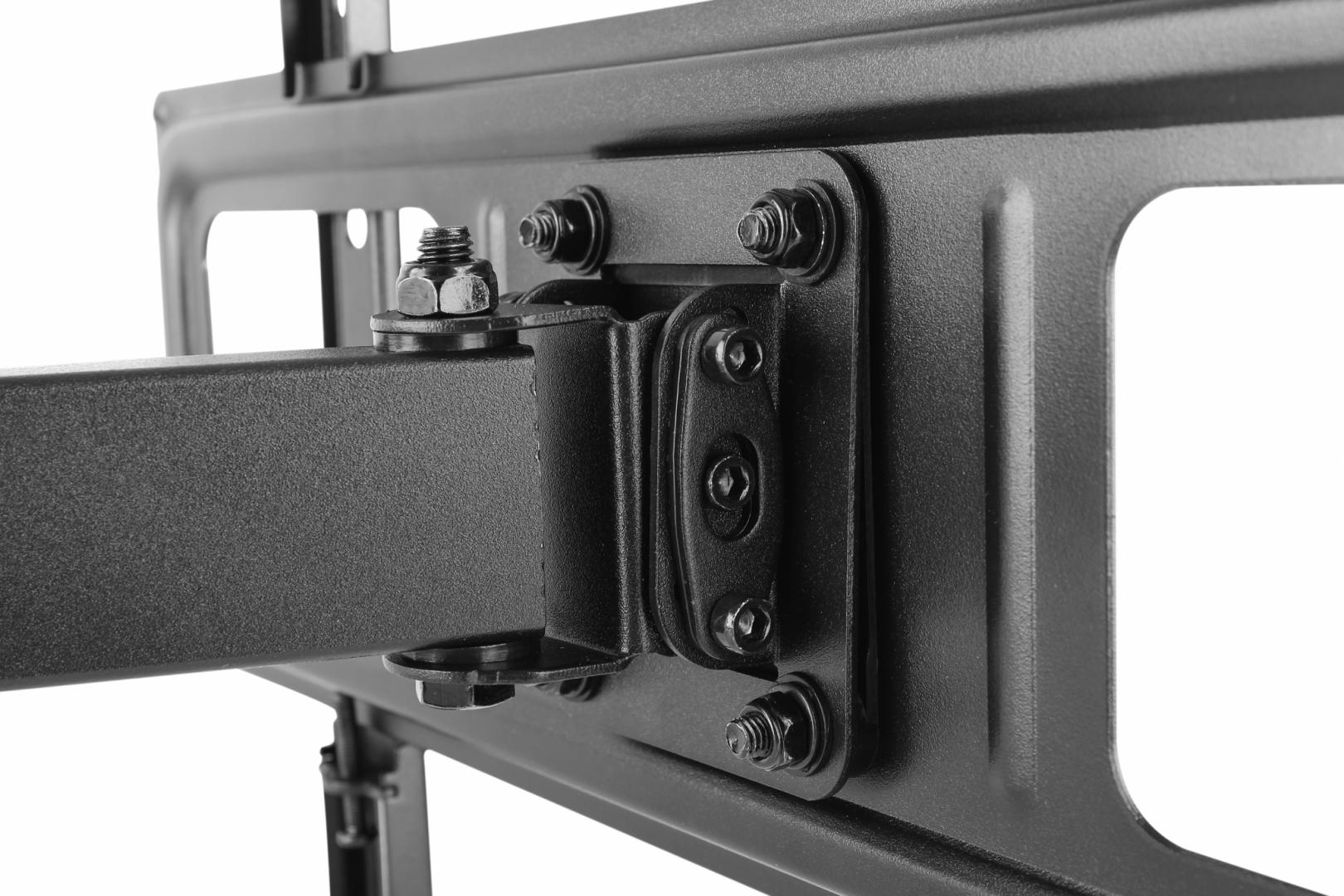 Mbajtëse murale TV Akai, 32"-55", VESA 75x75 deri 400x400, deri 35kg, e zezë