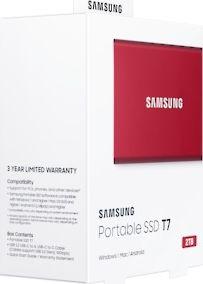 Disk SSD Samsung T7 (MU-PC500R/WW), 2.5'', USB 3.2, 500 GB, i kuq