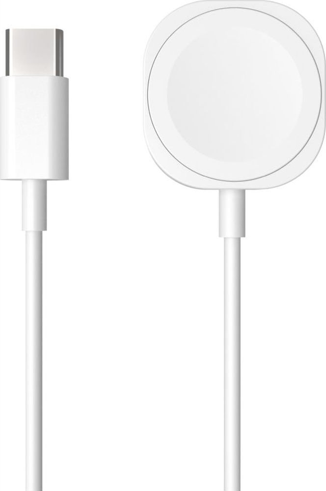 Kabllo karikimi FIXED USB C për Apple Watch, 1m, 2.5W, e bardhë
