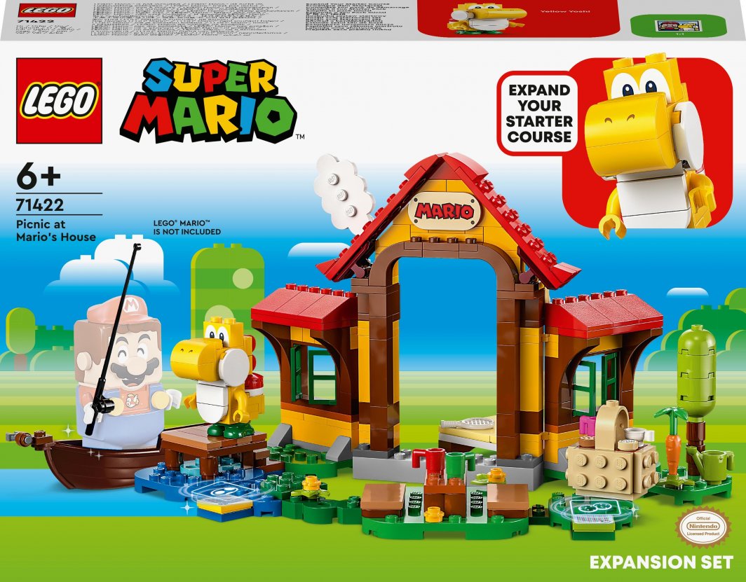 Set LEGO® Super Mario 71422 Mario's Picnic - Expansion