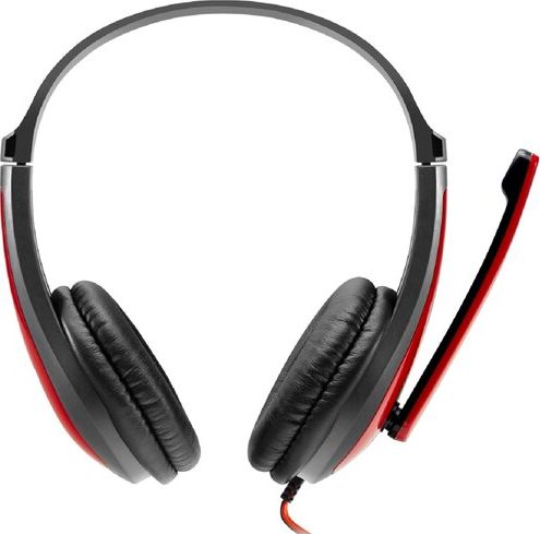 Kufje gaming Canyon HSC-1 CNS-CHSC1BR, 3.5mm, me mikrofon, të kuqe