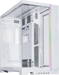 Kasa PC Lian Li O11 Dynamic EVO XL, Full Tower, xham i temperuar, e bardhë