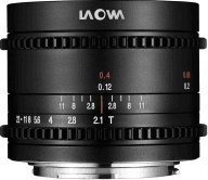 Objektiv Venus Laowa 7.5mm T2.1 Cine për Micro Four Thirds, ultra i gjerë, i zi
