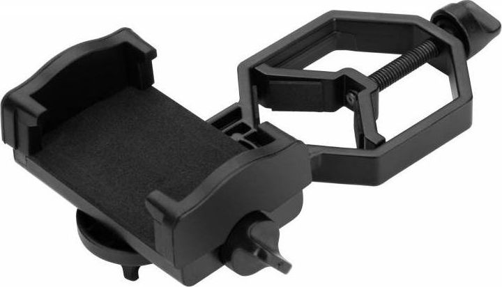 Adapter për smartphone Redleaf SOM-1, për teleskop dhe mikroskop, metal plastike, i zi
