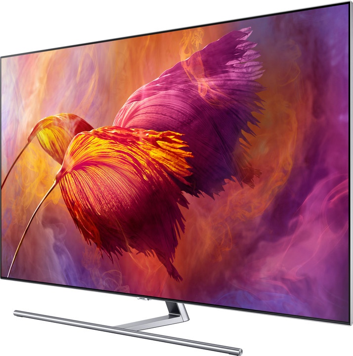 Televizor Samsung QE55Q8F, 55 " (138cm), 4K UHD, HDR, QLED, Smart, i argjendtë