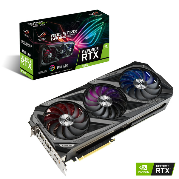 Kartelë grafike ASUS ROG -STRIX-RTX3090-24G-GAMING NVIDIA GeForce RTX 3090 24 GB GDDR6X