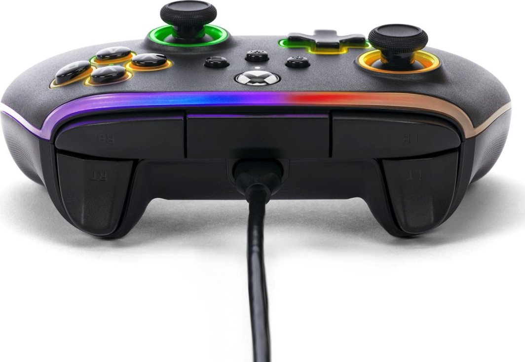 Kontroller PowerA XS Advantage Lumectra, me kabllo, i zi