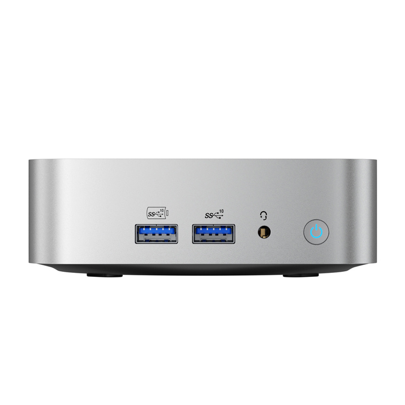 Mini PC GEEKOM A8, Ryzen 9 8945HS, 32GB RAM, 1TB SSD, argjendtë