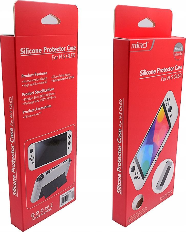Këllëf Mimd për konsolë Nintendo Switch, i zi