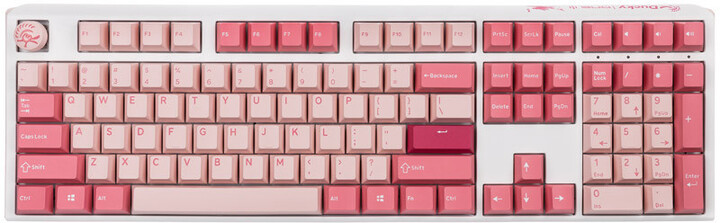 Tastierë Ducky One 3 Gossamer Pink, Cherry MX Brown, US