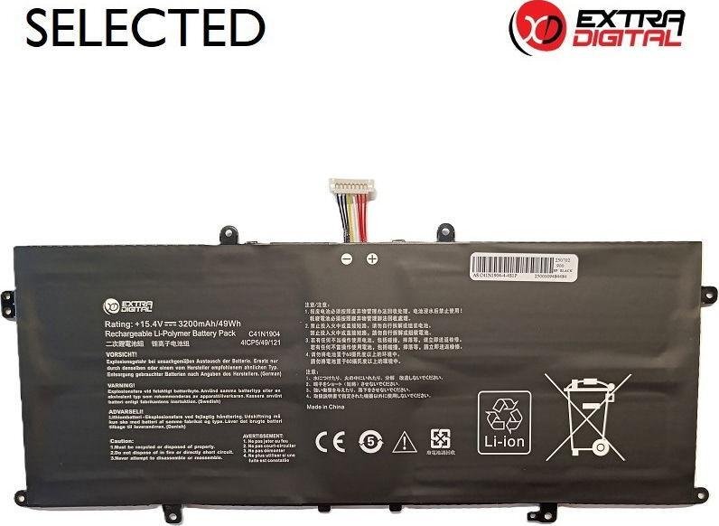 Bateri notebook ASUS C41N1904, 3200mAh, 15.4V