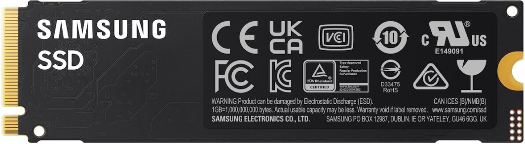 Disk i brendshëm SSD Samsung 990, 1TB, M.2 NVMe PCIe 4.0, i zi