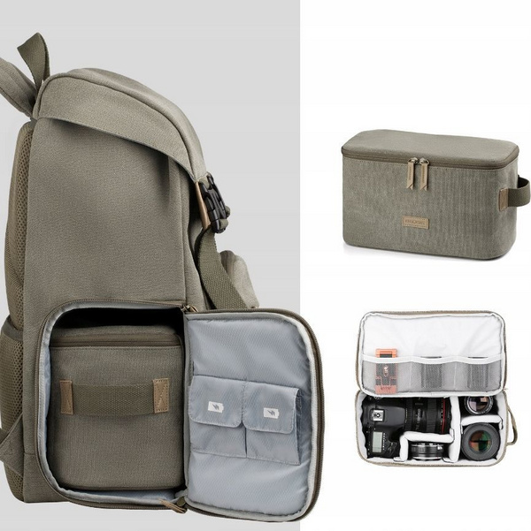 Çantë shpine për kamerë Kf Kf13.122, e kaftë