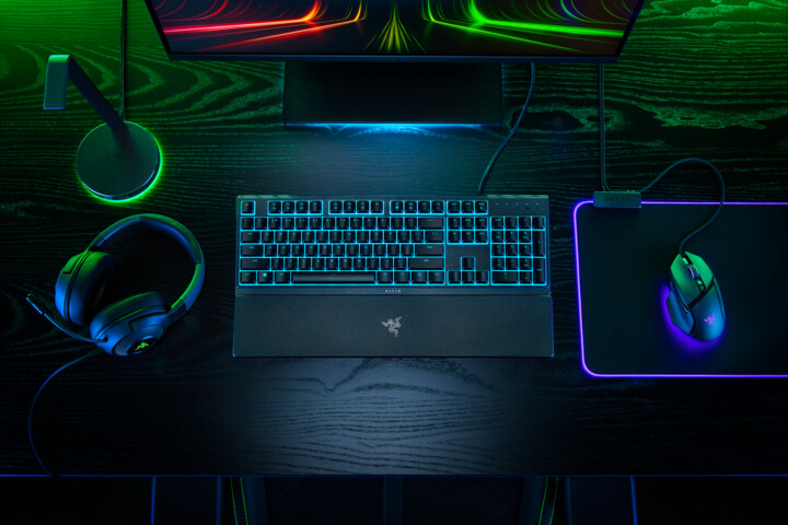 Tastierë Razer Ornata V3 X, Hybrid Mechanical, US, e zezë