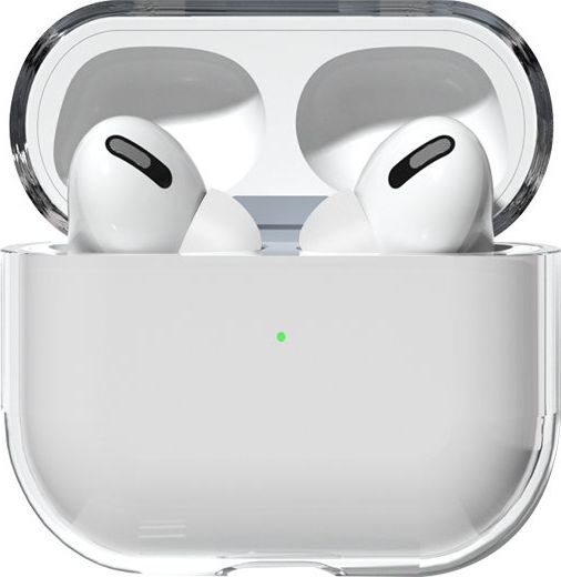 Mbulesë mbrojtëse Hurtel Case A për AirPods 1/2, polikarbonat, transparente