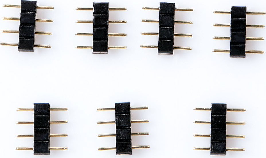 Kabllo ndarëse RGB Gelid Solutions 1 në 6, 5V 3 pin ARGB, e zezë