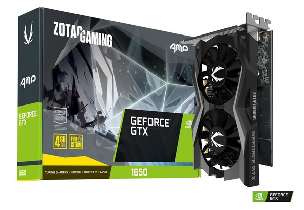 Графичка картичка Zotac Gaming NVIDIA GeForce GTX 1650, 4 GB GDDR6