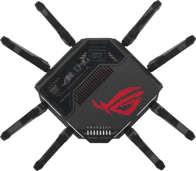 Ruter Asus ROG Rapture (GT-BE98), xDSL, 1x RJ45, WPA3, Wi-Fi 6