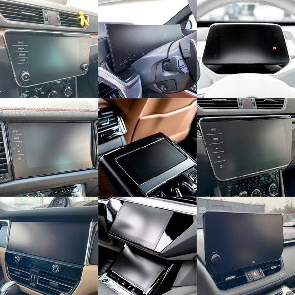 Film mbrojtës anti-fingerprint për ekran Seat Arona 9.2", 2021-2025, transparent