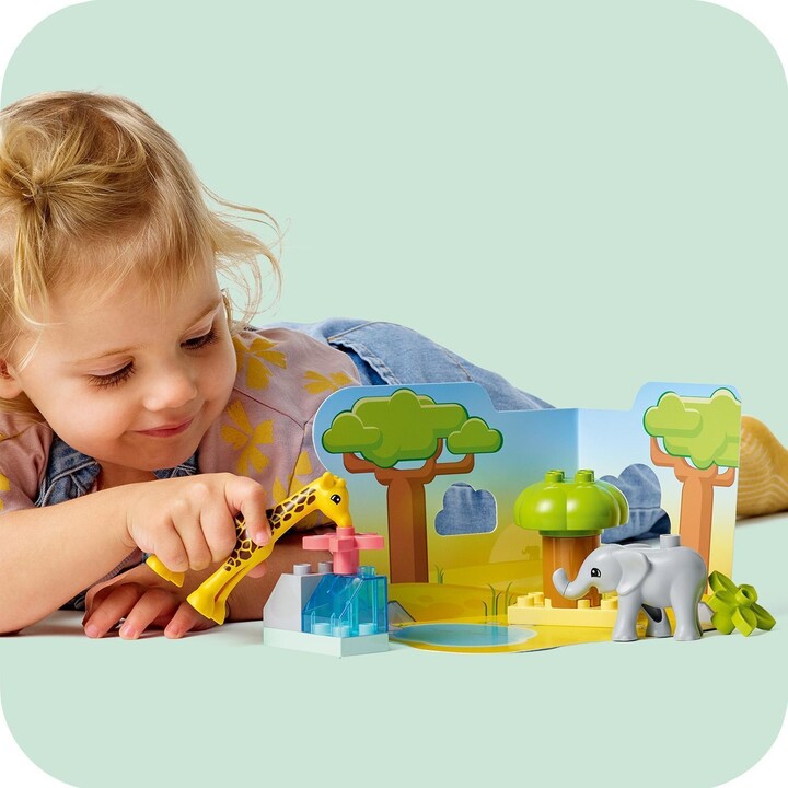 Set lodër LEGO® DUPLO® 10971 Wildlife of Africa, 10 pjesë