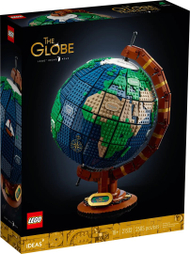 Set ndërtimi LEGO Ideas Globe 21332, glob dekorativ, shumëngjyrësh