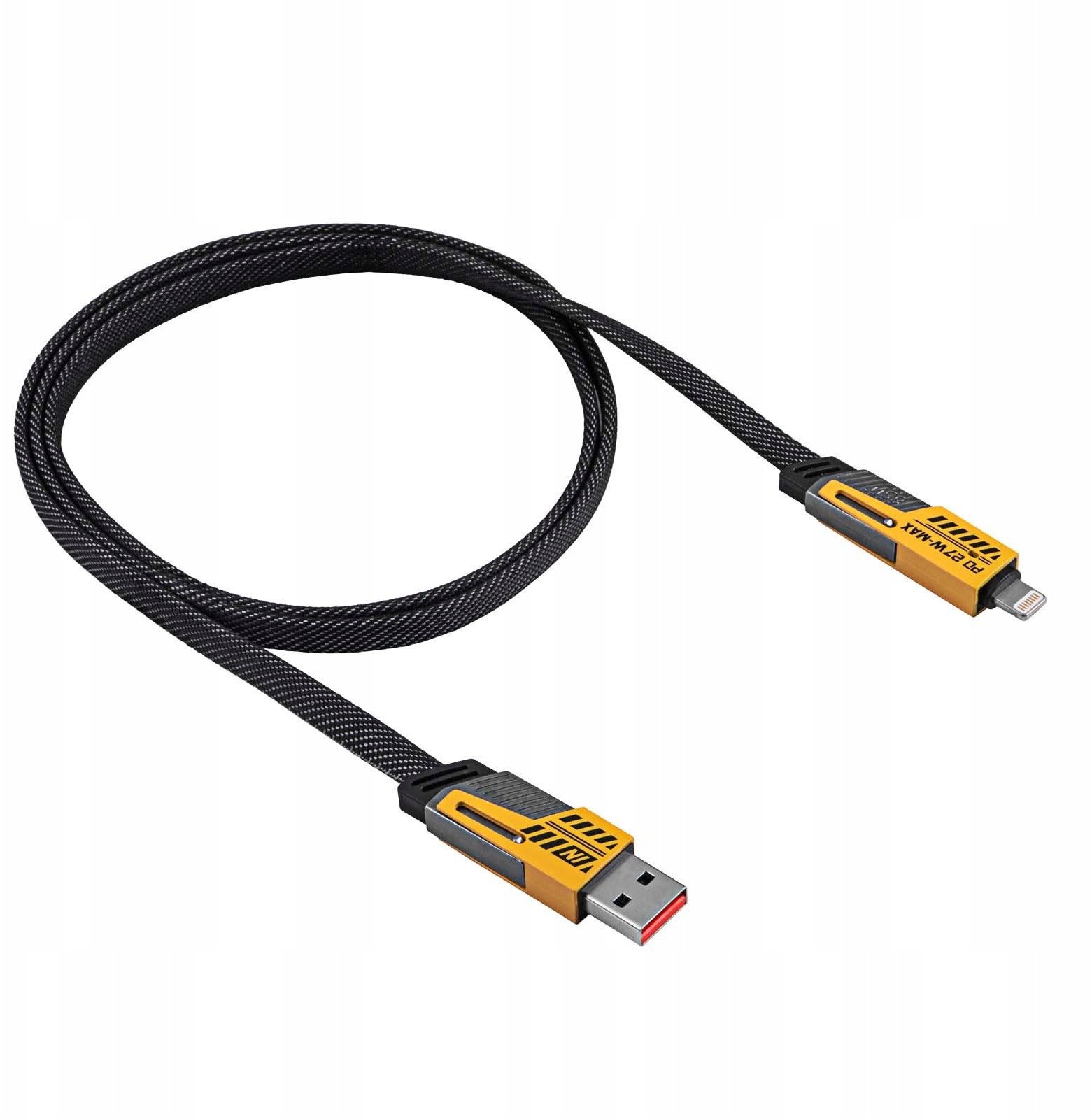 Kabllo USB Akyga AK-USB-57, 1m, 4 në 1, gri