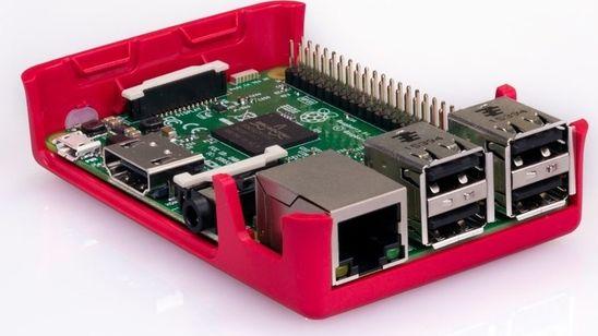Kasë per Raspberry Pi 3 / 3B / 3B+, e bardhë