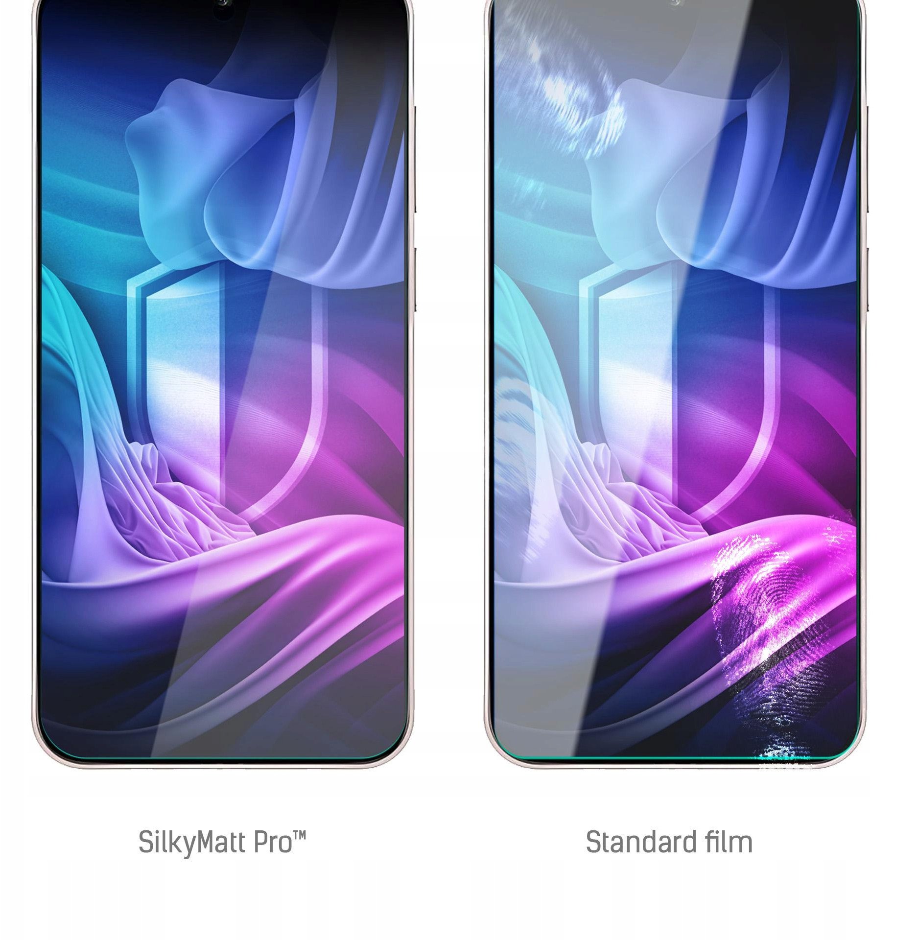 Folie mbrojtëse matte 3mk SilkyMatt Pro për Vivo X300, vetëshërim, kundër gërvishtjeve, transparente