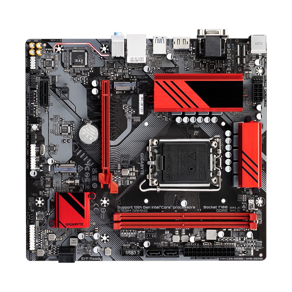 Pllakë amë GIGABYTE B760M GAMING