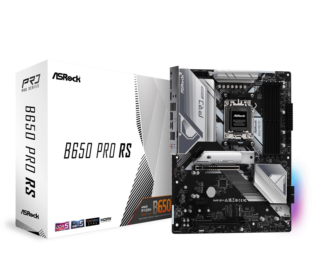 Pllakë amë Asrock B650 Pro RS AMD B650 Socket AM5 ATX