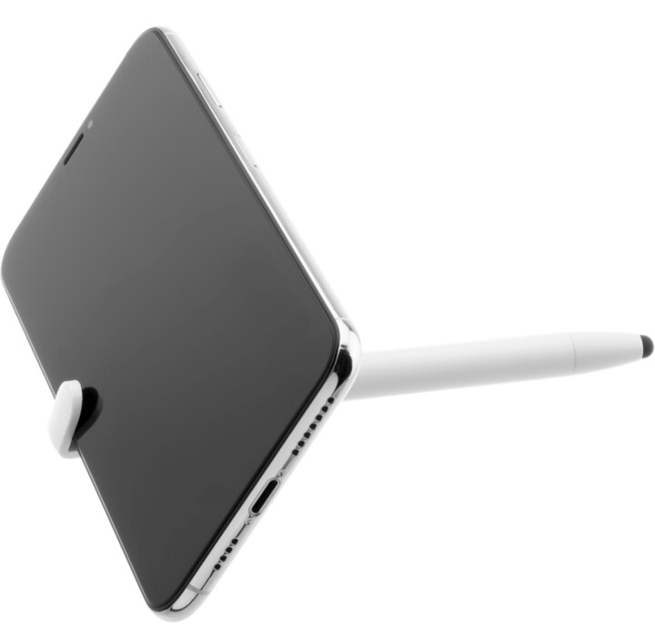 Laps FIXED - 3në1 me majë shkruese dhe mbajtëse, sipërfaqe antibakteriale, i bardhë