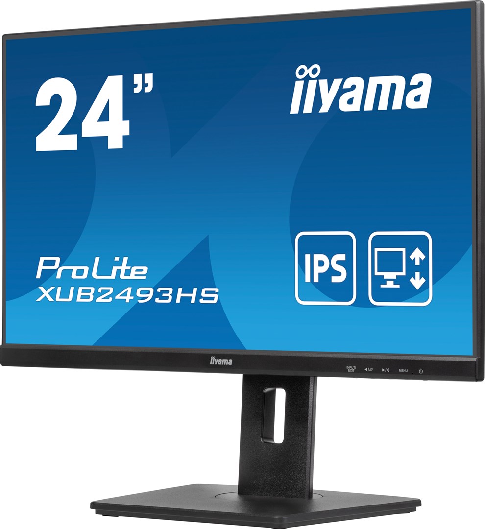 Monitor iiyama ProLite XUB2493HS-B6, 23.8", 1920 x 1080, Full HD, i zi