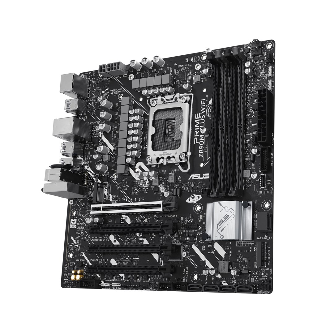 Pllakë amë ASUS PRIME Z890M-PLUS WIFI Intel Z890 LGA 1851 (Socket V1) micro ATX