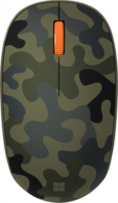 Maus Microsoft Camo, wireless, Bluetooth, i gjelbërt