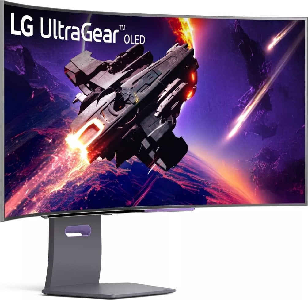 Monitor LG UltraGear OLED 45GS95QE-B, 45", UWQHD, 240Hz, i zi