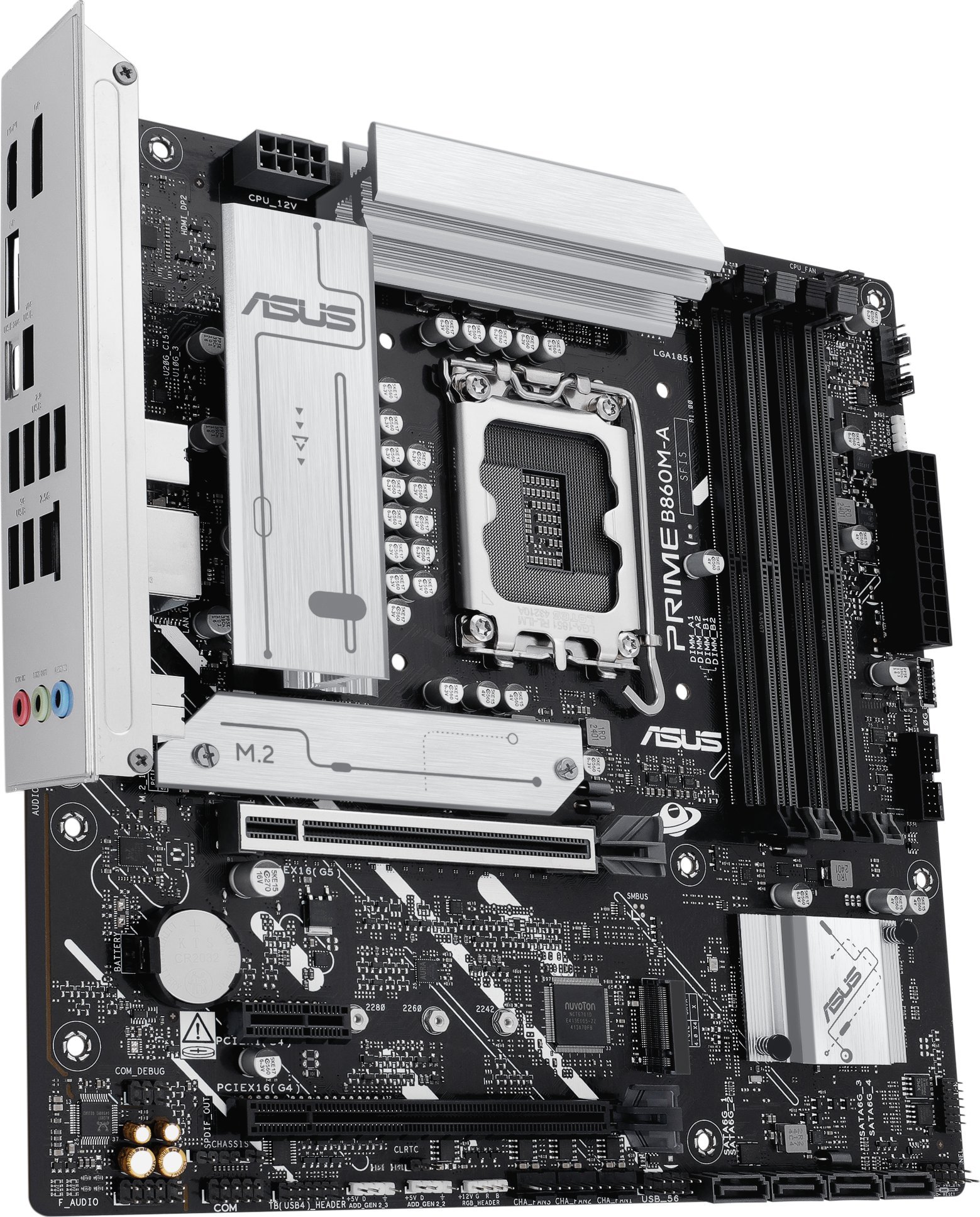 Pllakë amë ASUS PRIME B860M-A-CSM, Intel B860, DDR5, mATX
