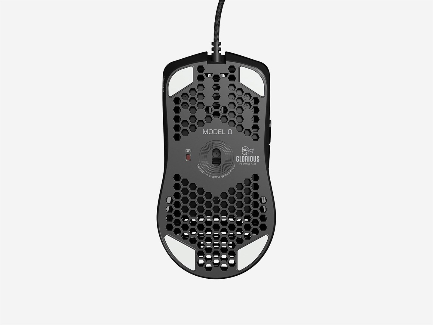 Maus Glorious PC Gaming Race Model O, USB, 12000 DPI, i zi