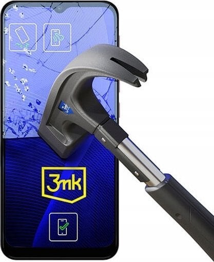 Mbrojtës ekrani 3MK FlexibleGlass për Realme C53, xham hibrid, transparent