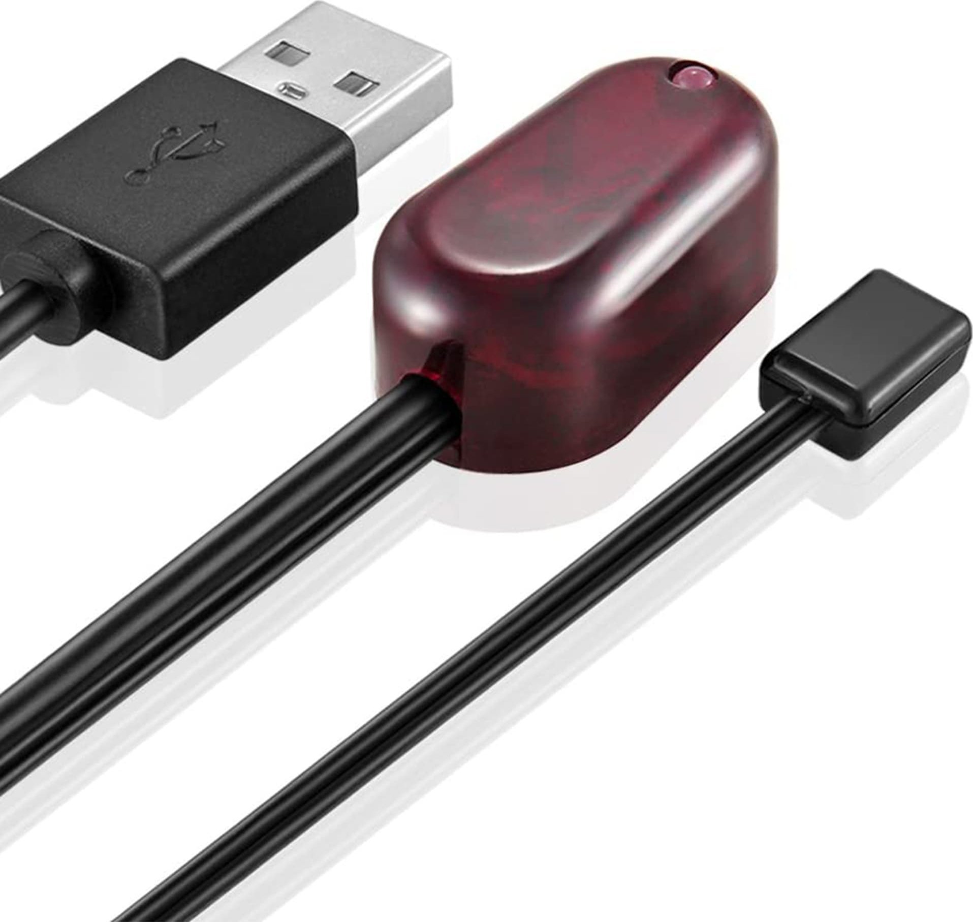 Zgjatues IR për kabinet TV Spacetronik SP-IR02, USB, Plug and Play, i zi 4