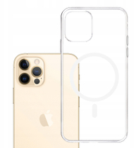 Mbështjellës telefoni 3MK Transparent MagCase për iPhone 12 Pro Max, MagSafe, transparent